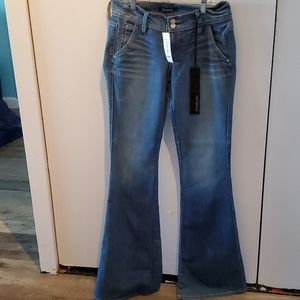 bebe Flare Denium Jeans